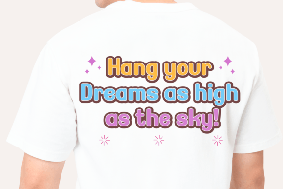 Simple Angget Font PNG with transparent background - Preview 1