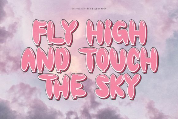Baloon Font - Preview 1