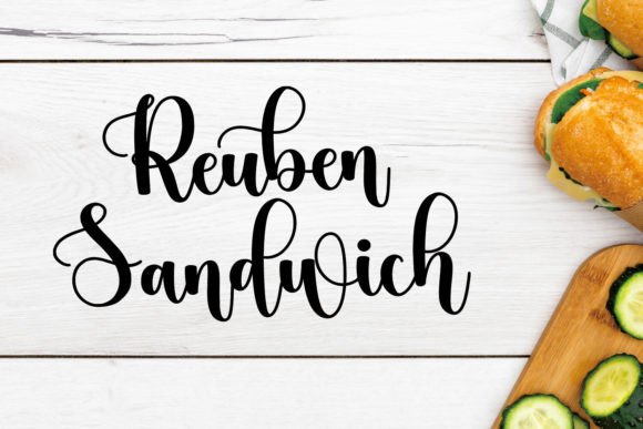 Almond Butter Font - Preview 1