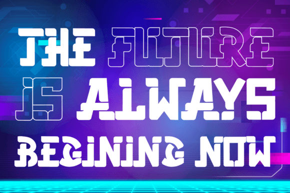 Astro Volta Font - Preview 1