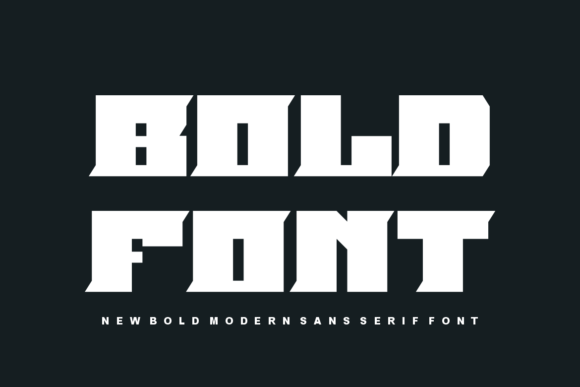 Bold Stylish Font - Preview 1