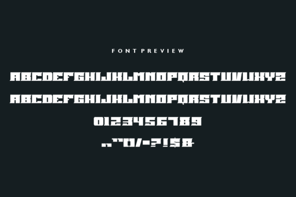 Bold Stylish Font - Preview 3