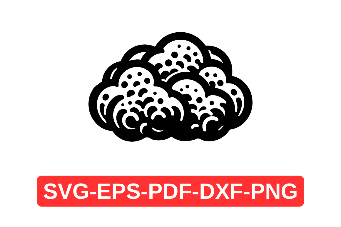 Cloud SVG Cutting File, Digital Clipart Graphic by Artful Assetsy ...