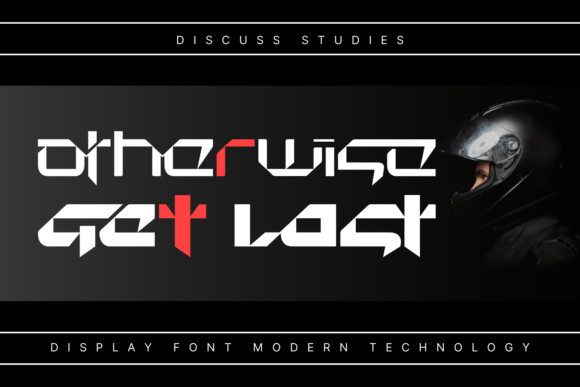 Discuss Studies Font - Preview 3