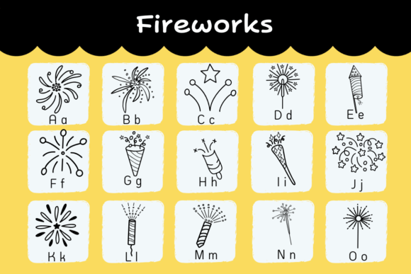 Fireworks Font - Preview 1