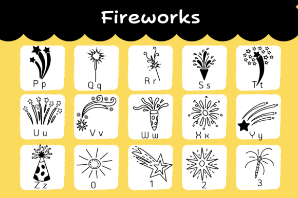 Fireworks Font - Preview 2
