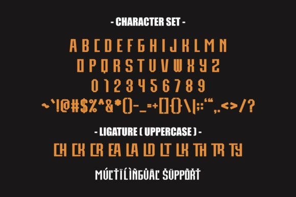 Great Trump Font PNG with transparent background - Preview 1