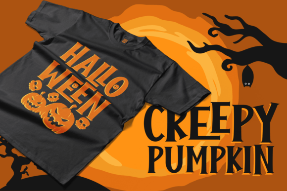 Halloween Contest Font PNG with transparent background - Preview 3