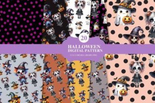 Halloween Digital Paper Bundle Graphic by info.kolekzion · Creative Fabrica