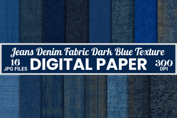 Jeans Denim Dark Blue Pattern Background