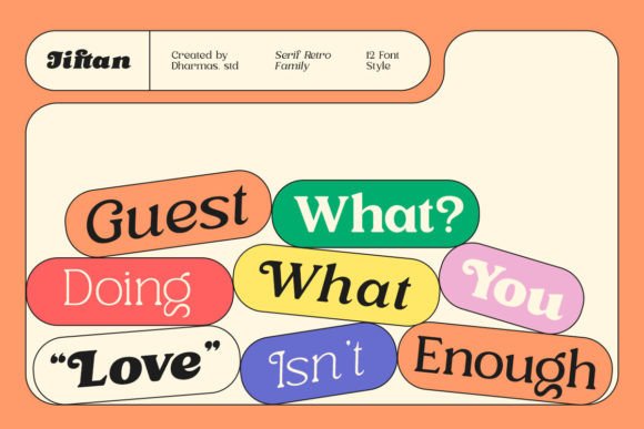 Jiftan Font PNG with transparent background - Preview 6