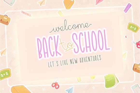 Lemon Honey Font PNG with transparent background - Preview 2