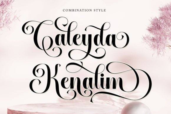 Merry Brighty Font PNG with transparent background - Preview 1