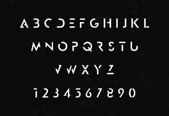 Next Future Font PNG with transparent background - Preview 2