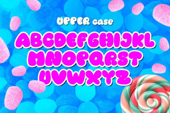Poppin Gumi Font PNG with transparent background - Preview 1
