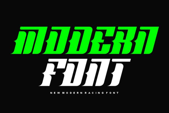 Racing Beginners Font PNG with transparent background - Preview 3