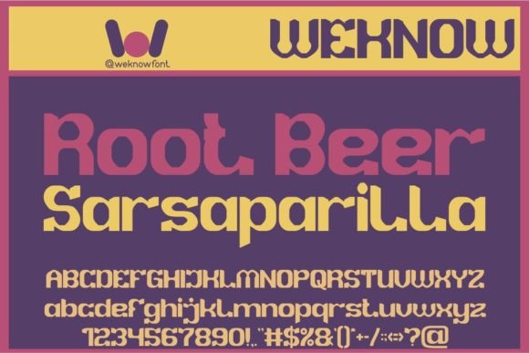Roasted Almond Font PNG with transparent background - Preview 1