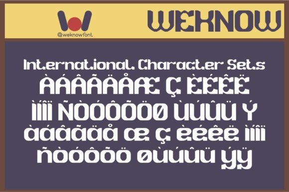 Roasted Almond Font PNG with transparent background - Preview 6