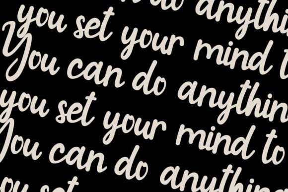 Shally Font PNG with transparent background - Preview 1
