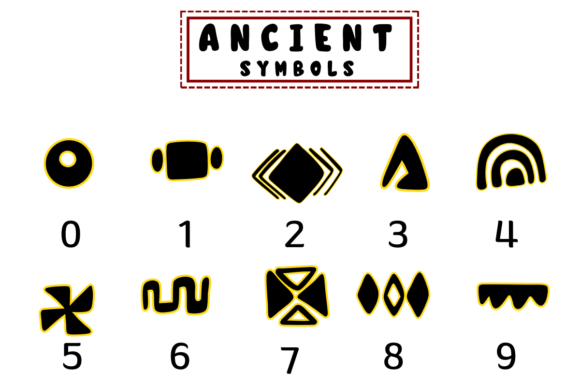 Ancient Symbols Font - Preview 3