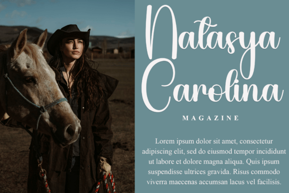 Authentic Signature Font - Preview 1