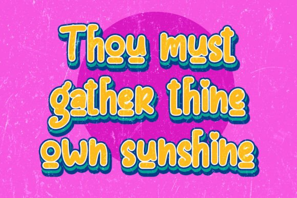 Bitashine Script Font - Preview 1