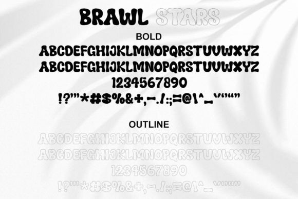 Brawl Stars Font - Preview 5