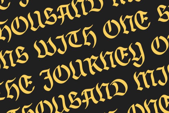 Brook Font - Preview 3