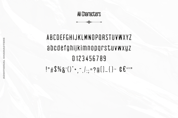 Echo Horizon Font PNG with transparent background - Preview 2
