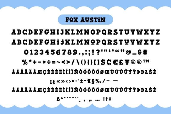 Fox Austin Font - Preview 5
