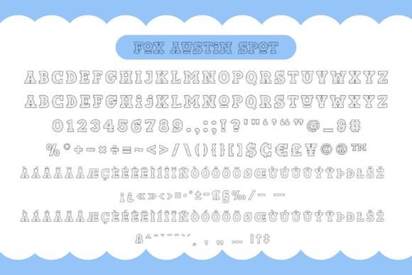 Fox Austin Font - Preview 6