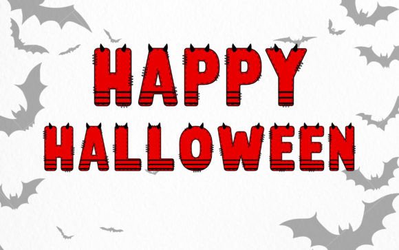 Halloween Army Set Font - Preview 1