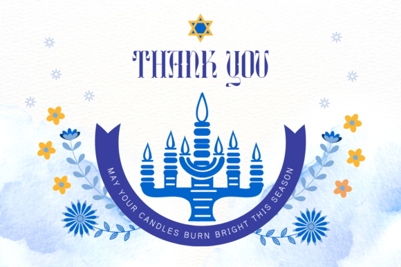 Hanukkah Font - Preview 6