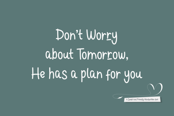 Happy Daily Font PNG with transparent background - Preview 2