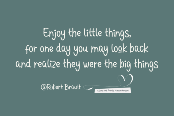 Happy Daily Font PNG with transparent background - Preview 3