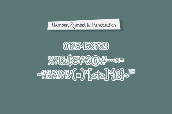 Happy Daily Font PNG with transparent background - Preview 5