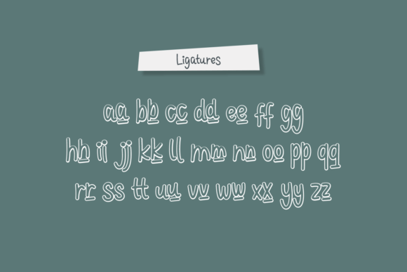 Happy Daily Font PNG with transparent background - Preview 6