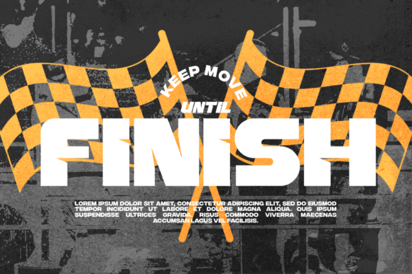 Matchday Font font preview - 2