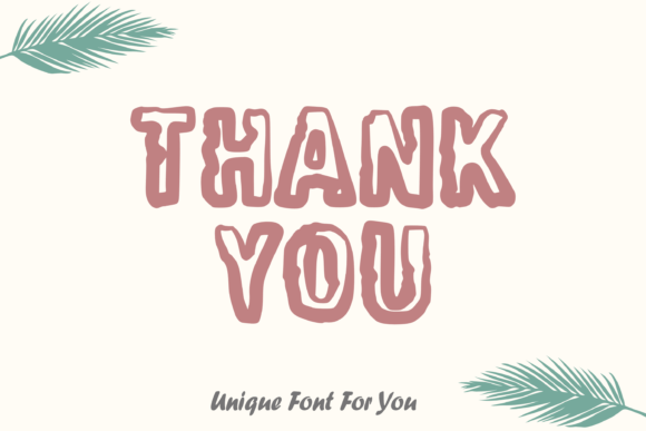 Mystery Rimba Font PNG with transparent background - Preview 2