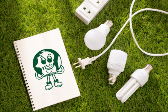 Retro Earth Day Font PNG with transparent background - Preview 6