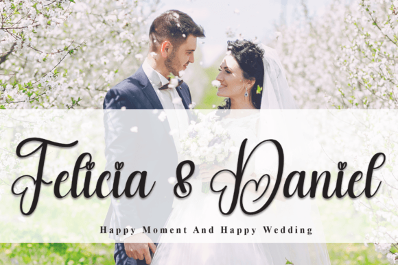 Saturday Beauty Font PNG with transparent background - Preview 1