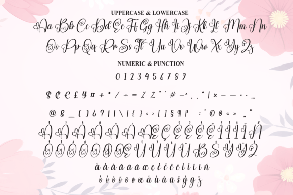 Saturday Beauty Font PNG with transparent background - Preview 6