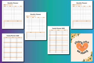 2025 Productivity Planner Graphic by KDPSQUAD · Creative Fabrica