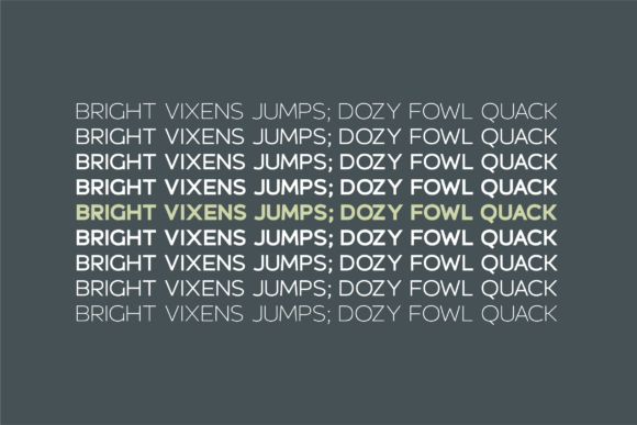 Apprehension Font - Preview 3