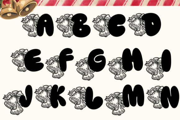 Bell Christmas Font - Preview 1