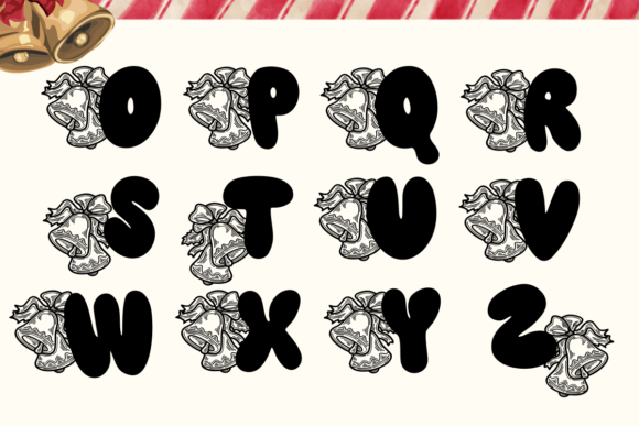 Bell Christmas Font - Preview 2