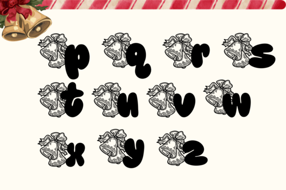 Bell Christmas Font - Preview 4