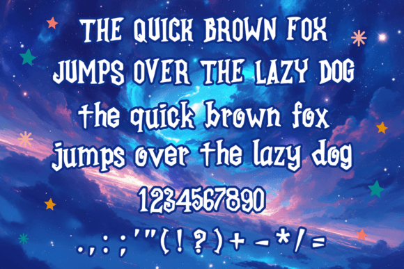Bizzare Midnight Font - Preview 3