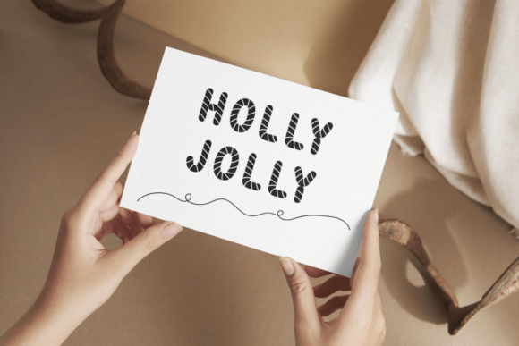 Candy Cane Font - Preview 4