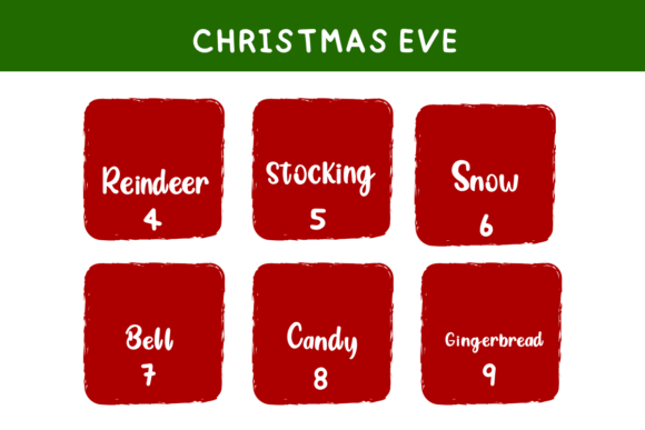 Christmas Eve Font - Preview 6